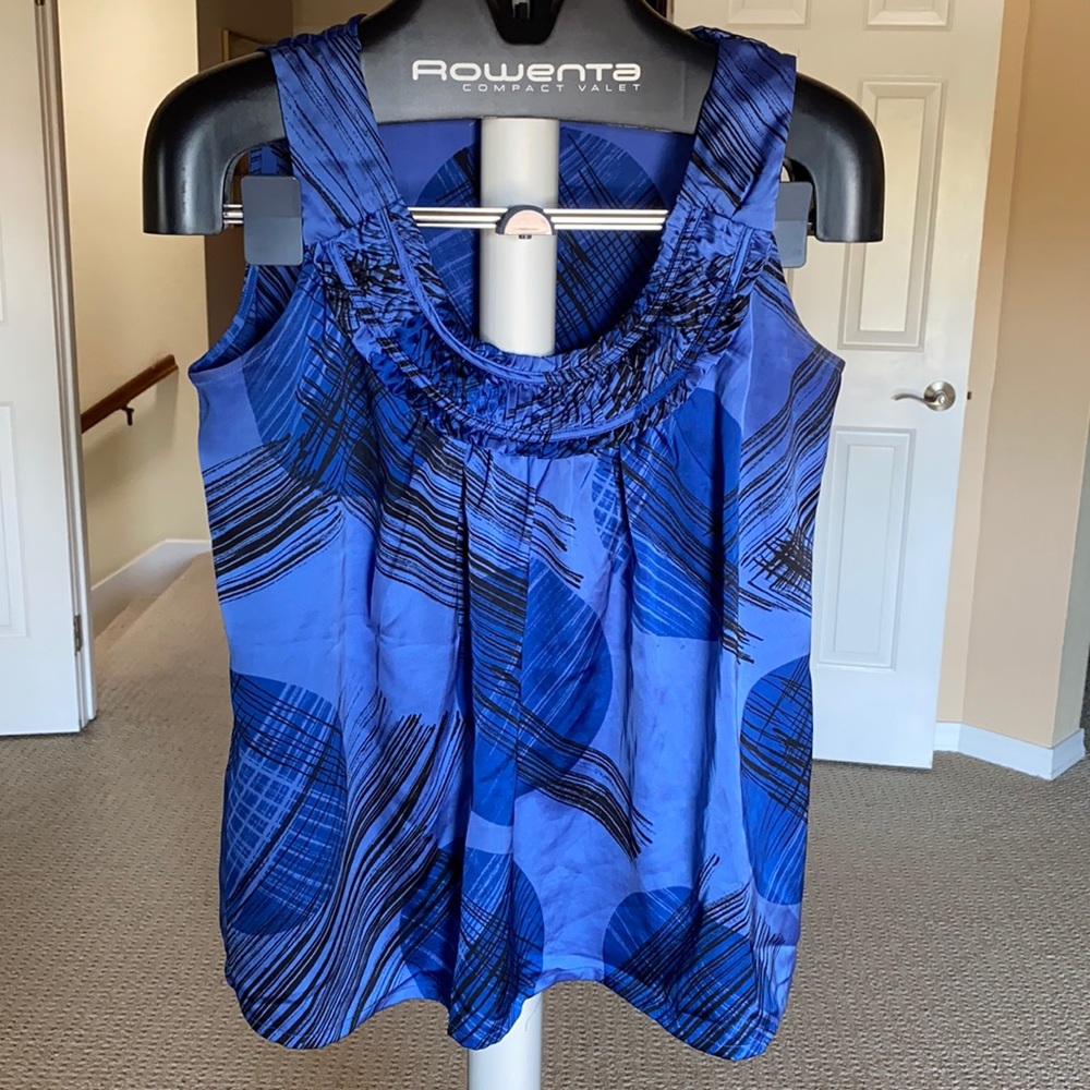 Blue Work Blouse